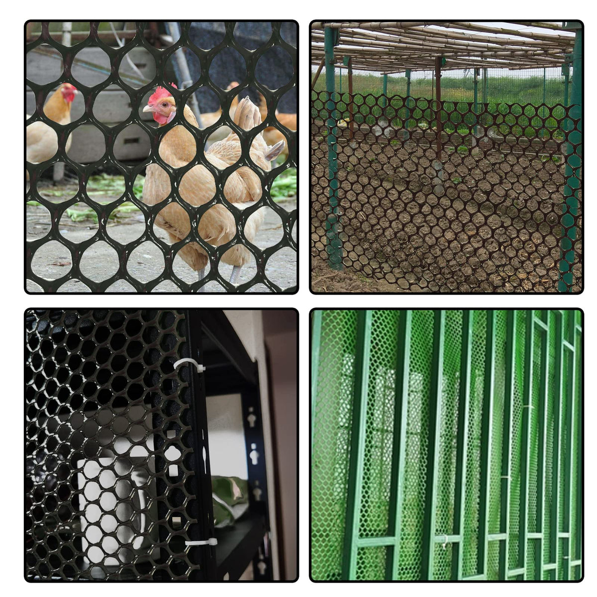 GardenNow construction barrier netting deployed to mark off work zones.
