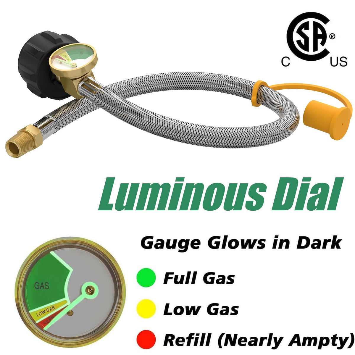 GardenNow 1/4 inch NPT fittings ensure secure, leak-free connections.