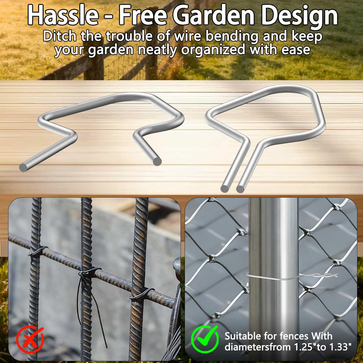 GardenNow rust-resistant galvanized steel supports outdoor use in varied weather.