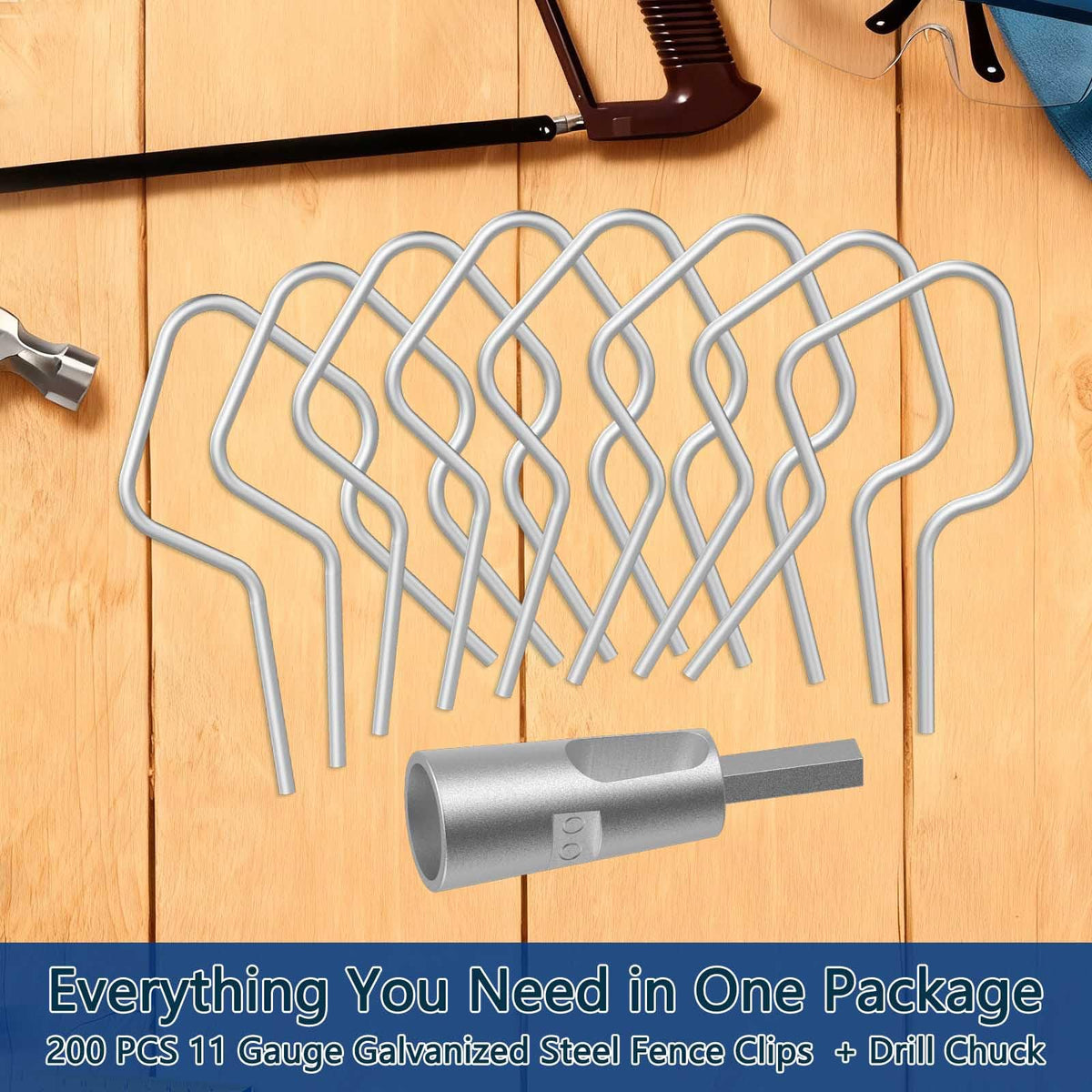 GardenNow t-post and u-post compatibility for versatile installations.