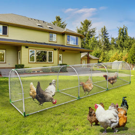 Gardenova chicken coop run arch design for stability and protection.