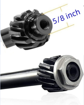 GardenP+ steering shaft length is 555 mm for a precise fit.