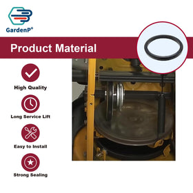 GardenP+ friction wheel compatibility for 24- to 30-inch snow blowers.