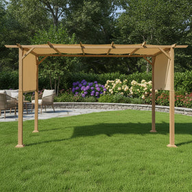 Garden Winds 49964 replacement top laid out for easy installation.