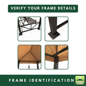 Garden Winds replacement canopy top only, frame not included