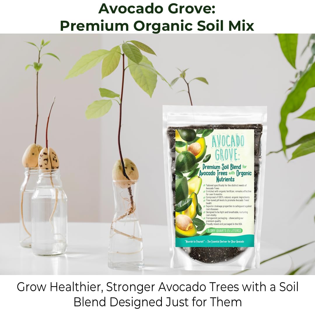 Close-up of drainage components in GardenWise Avocado Tree Soil improves aeration.