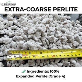 GARDENWISE perlite in hydroponics boosts airflow and moisture balance