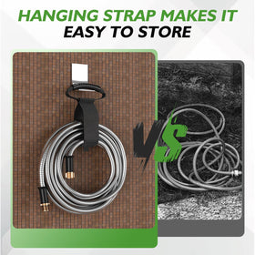GARDENWORK leak-proof connectors ensure secure, drip-free connections to your faucet.