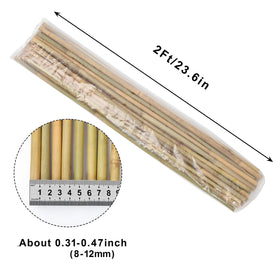 Gardgue bamboo stakes for beans keep climbing plants tidy and upright.