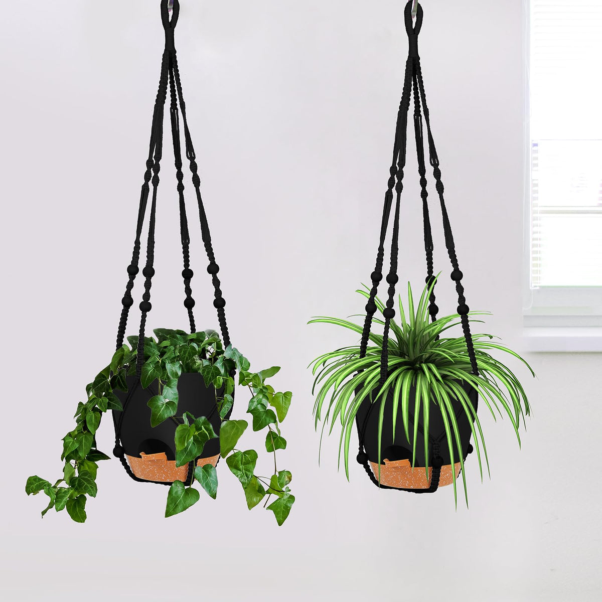 GARDIFE hanging planters suit indoor and outdoor spaces