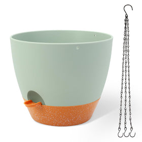 GARDIFE large hanging planter 12-inch view highlights modern design for indoor greenery.