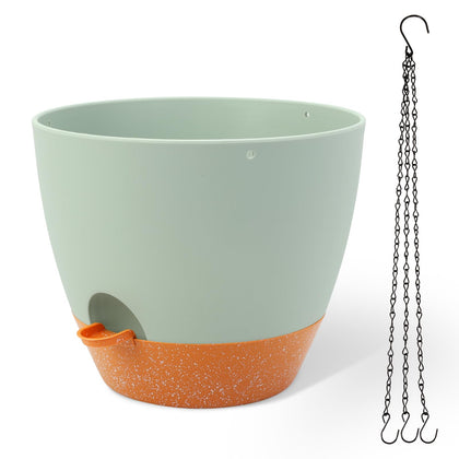 GARDIFE large hanging planter 12-inch view highlights modern design for indoor greenery.