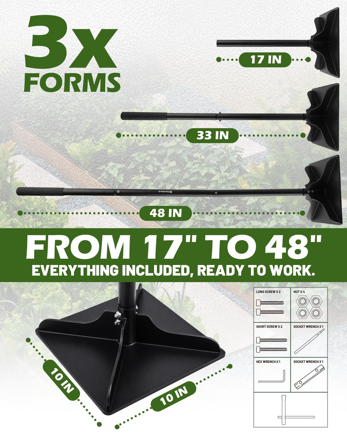 GardMate in-use for sod prep provides consistent compaction for healthy turf establishment.