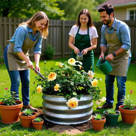 Gardmax metal is recyclable, a sustainable gardening choice.