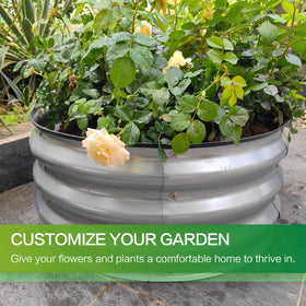 Gardmax round design minimizes sharp corners for safety.