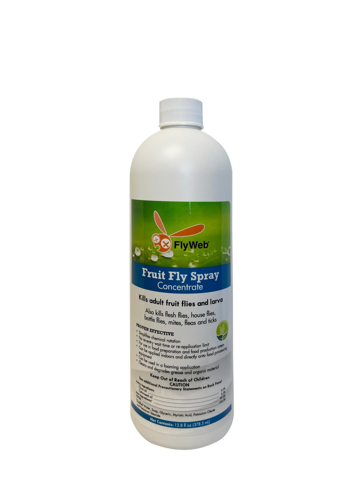 Gardner flea tick mite control spray on carpet and bedding areas.