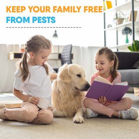 Gardner pet-friendly bug spray used safely around pets and families.