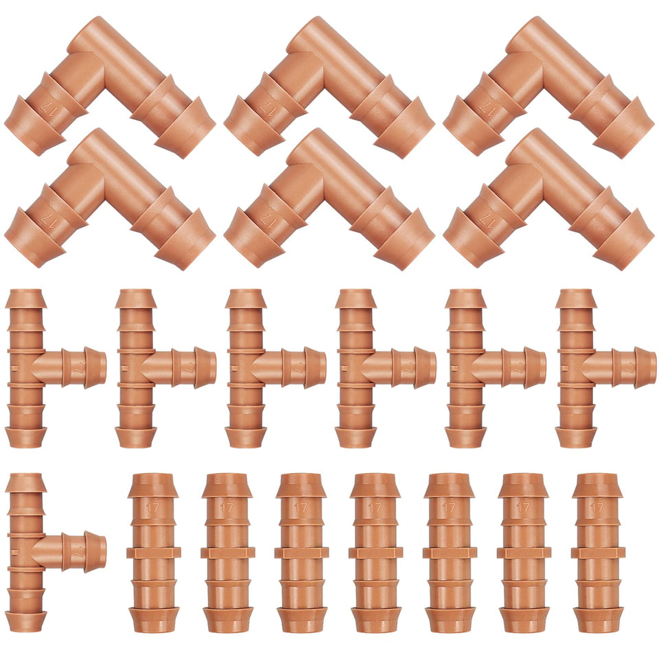 Gardrip 1/2 inch fittings couplings for leak-free connections.