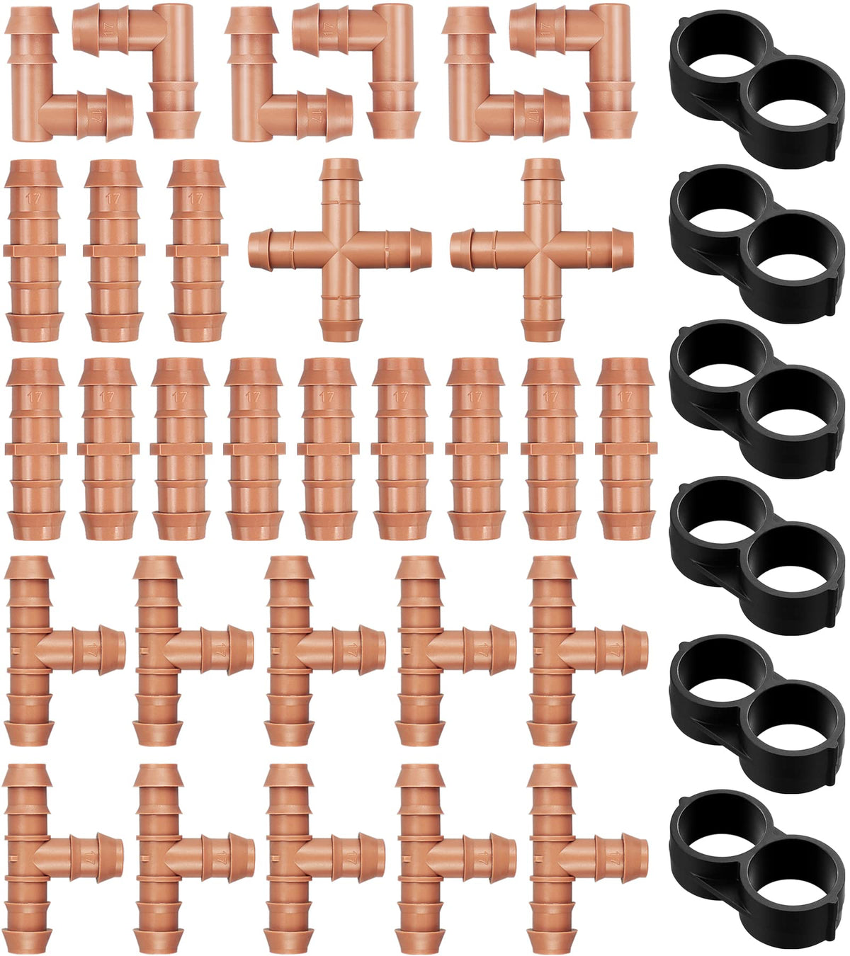Gardrip 36-piece drip kit packaging, ready-to-use irrigation components