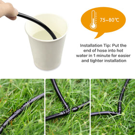 Gardrip durable plastic construction for long-lasting fittings