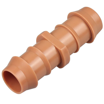 Gardrip half-inch barbed coupling for leak-free drip irrigation connections