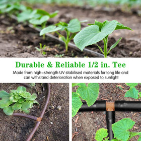 Gardrip one-piece construction tee for durable, long-term performance