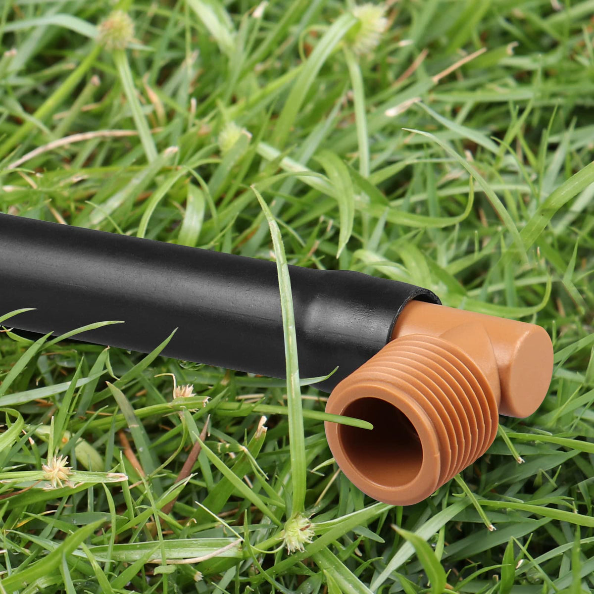 Gardrip adapter suited for patio misting setups and outdoor cooling.