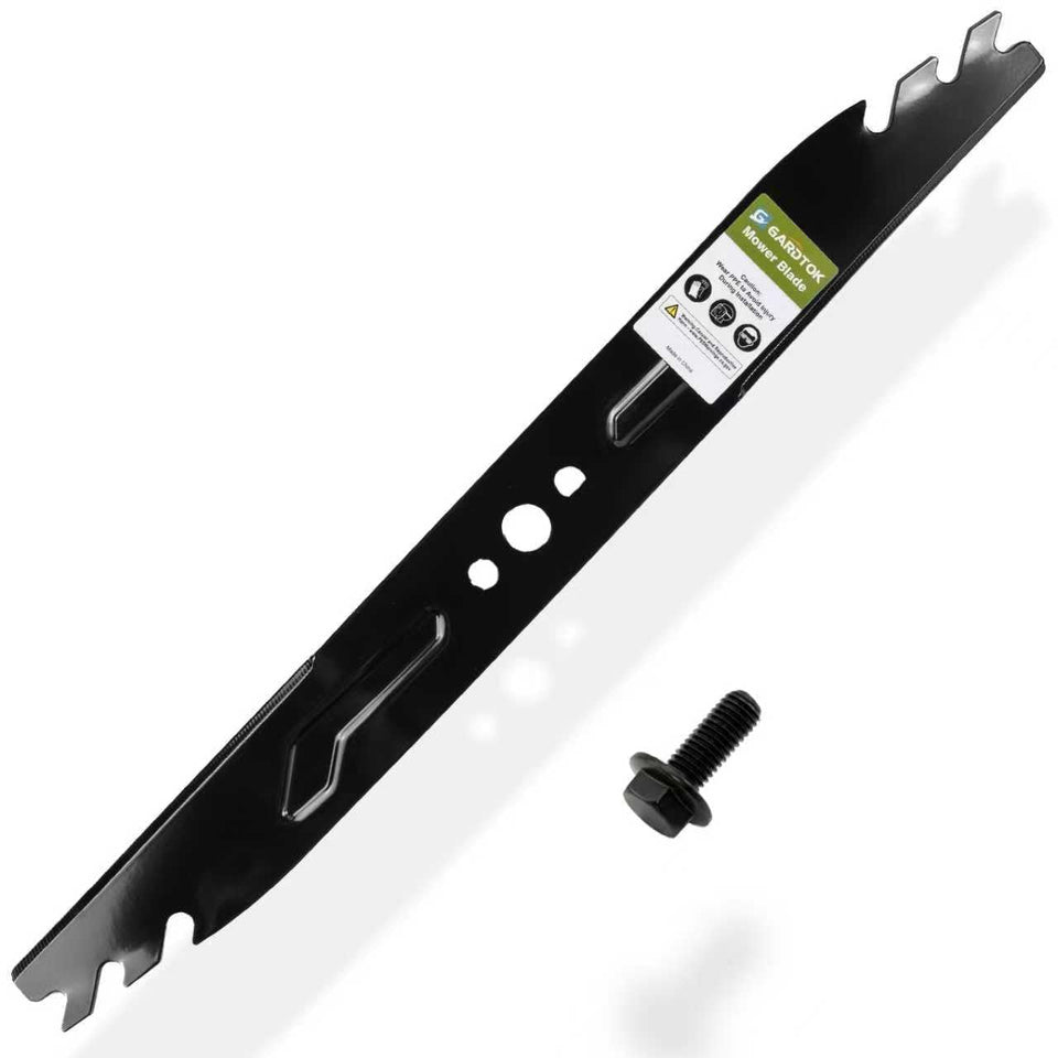 GardTok AB2102 21-inch mulching blade for clean, even lawn cuts.