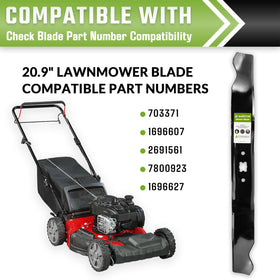 GardTok Briggs & Stratton compatibility blade fits multiple walk-behind mowers.