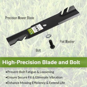 GardTok hardened steel blade offers higher impact resistance and longevity