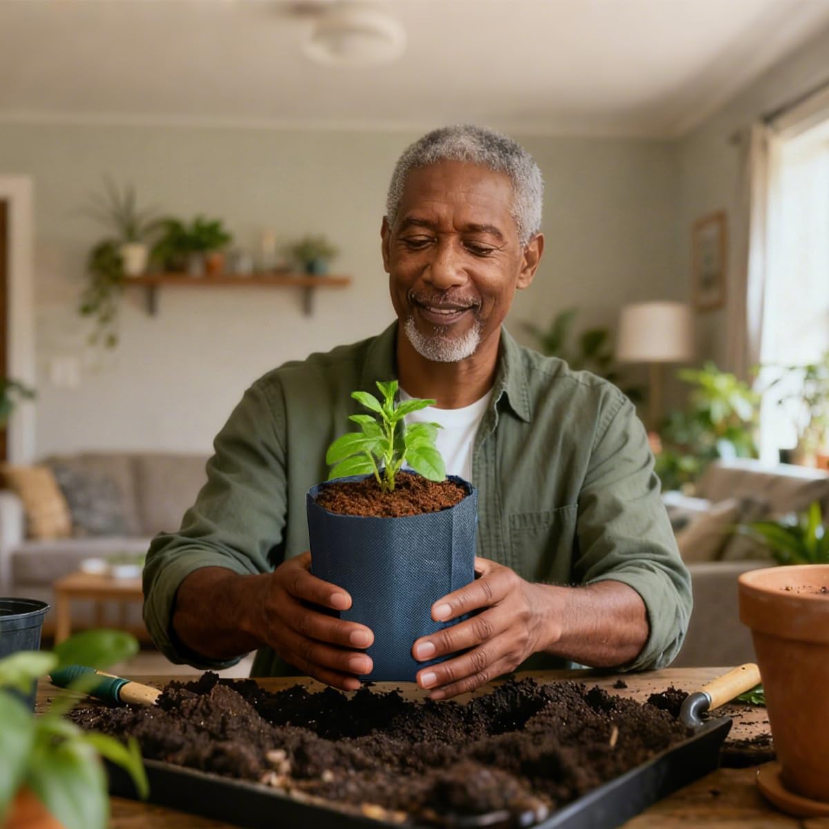 Gardtree eco-friendly seedling bags support sustainable gardening practices.