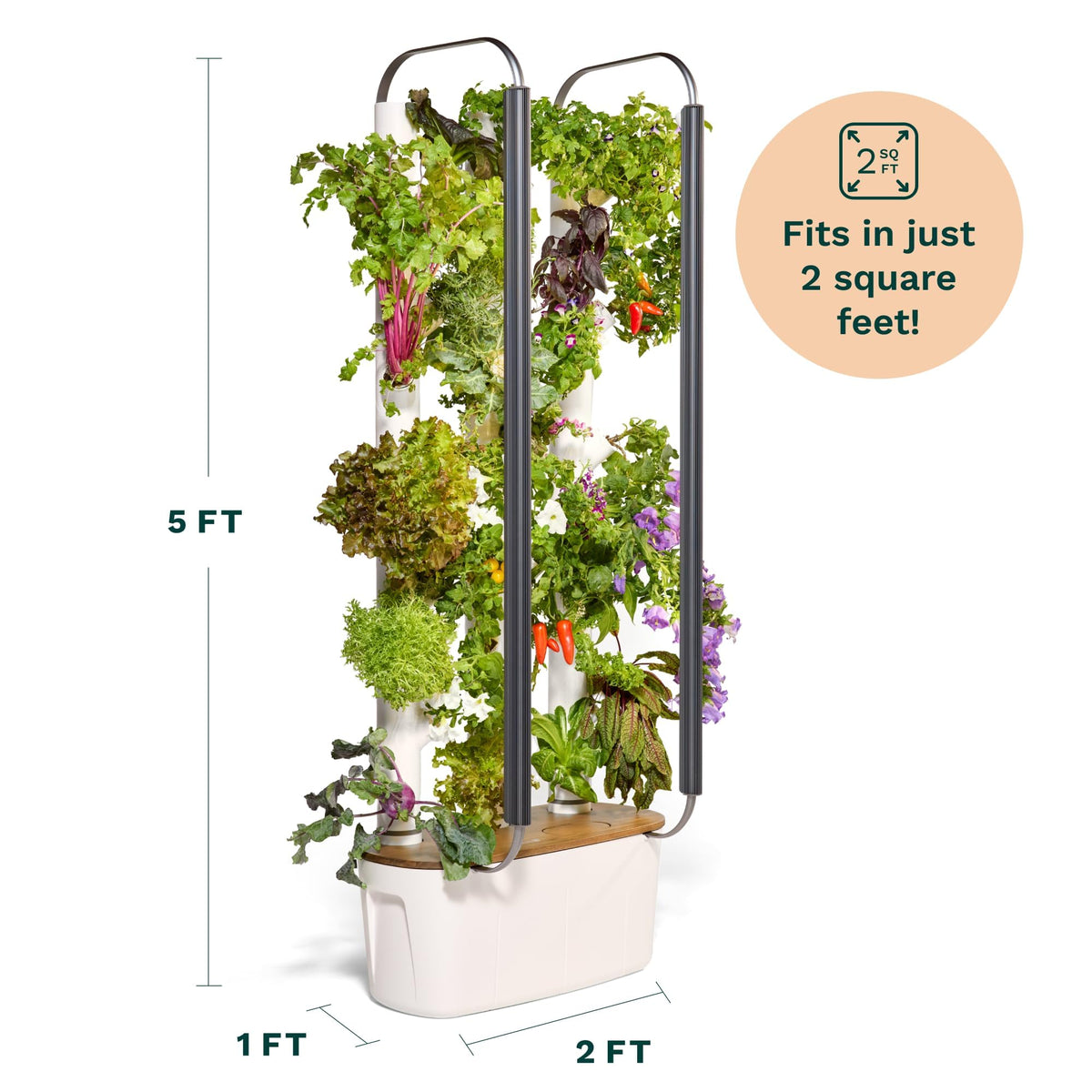 Gardyn AI plant coach Kelby provides tailored plant care tips.