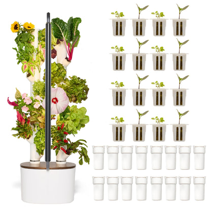 Gardyn Studio 2 compact tower demonstrates space-saving vertical garden for small apartments.