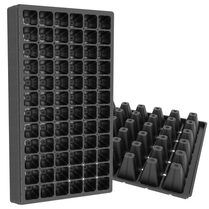 Gardzen 72-cell seed starter tray with 1.75-inch depth for robust seedlings.