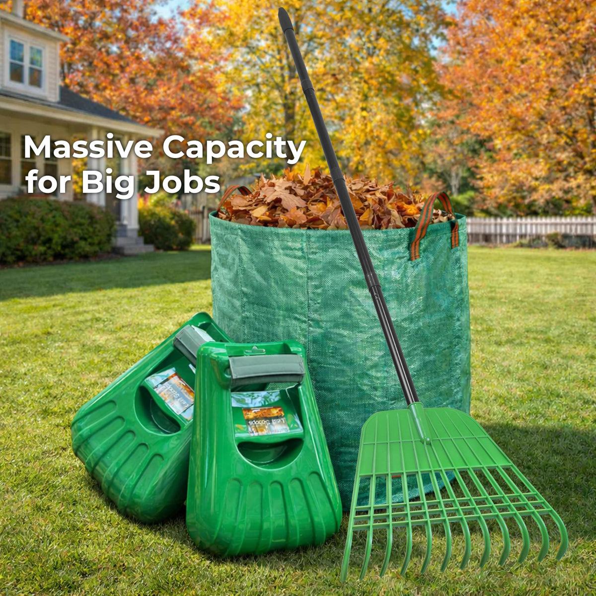 Gardzen detachable design for simple storage after cleanup.