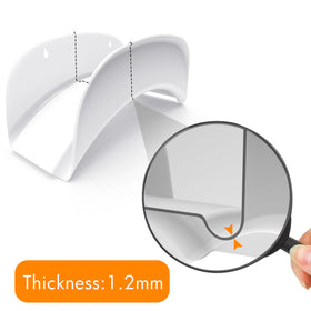 Gardzen 2-pack hose-hanger-assembly view demonstrates ready-to-use outdoor organization.