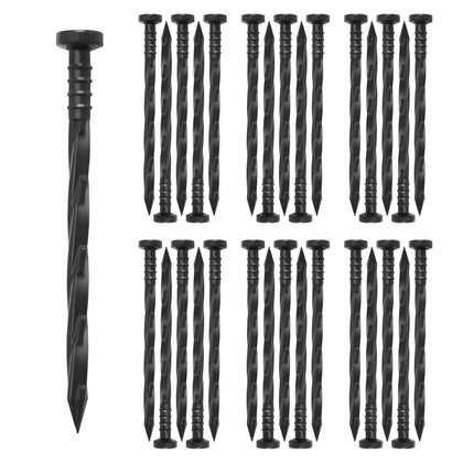 Gardzen landscape edging spikes 6inch secure lawn borders for stable, durable edging.