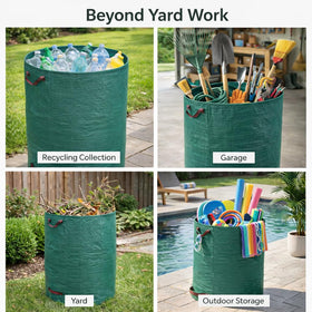 Gardzen 33-inch height bag for easy disposal