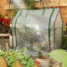 Gardzen mini greenhouse easy setup with tool-free assembly on patios and balconies.