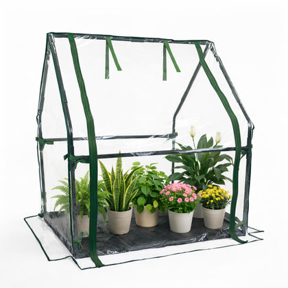 Gardzen Mini Greenhouse portable setup for balcony gardening and seed starting