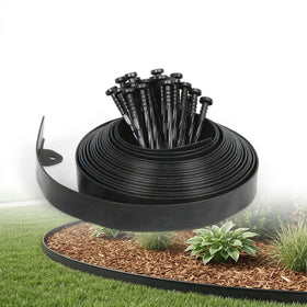 Gardzen no-dig landscape edging 60ft for clean borders and simple installation.