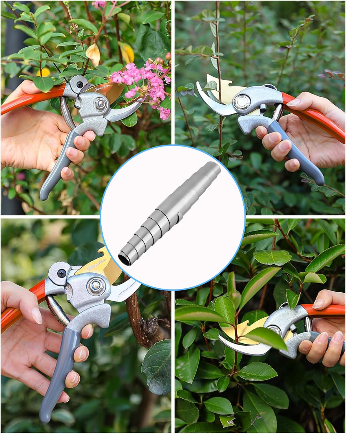 Gareschten replacement spring installation is quick and simple on pruning shears
