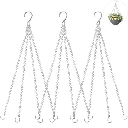 Garini 23 inch hanging chain assembly for plants with sturdy design