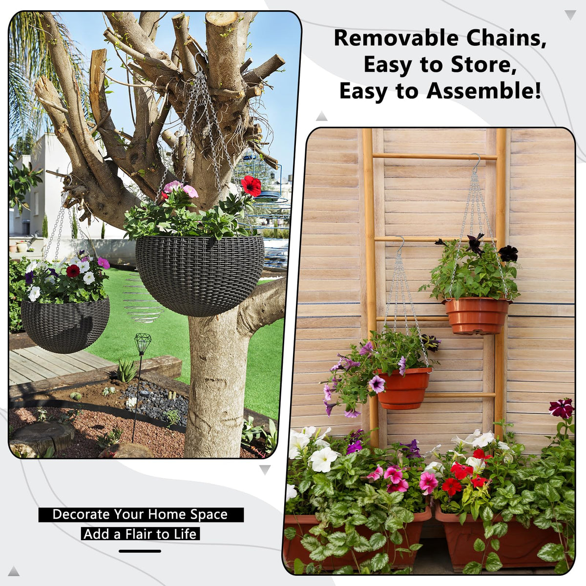 Garini durable iron chain with electrophoretic coating resists rust