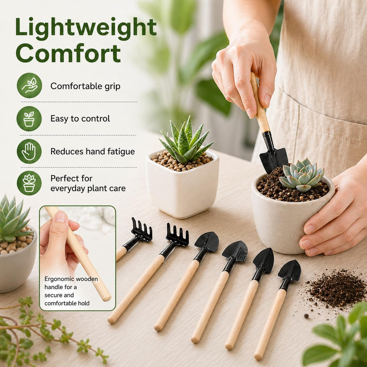 Garneck kid-friendly gardening set for safe, enjoyable tasks