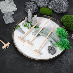 Garneck mini zen tools detailed close-up for precise sand patterns.