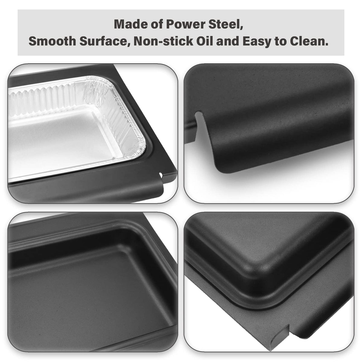 GARNETIN drip pan liners pack ready for quick disposal.