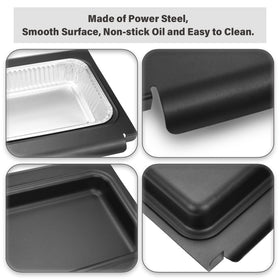 GARNETIN drip pan liners pack ready for quick disposal.