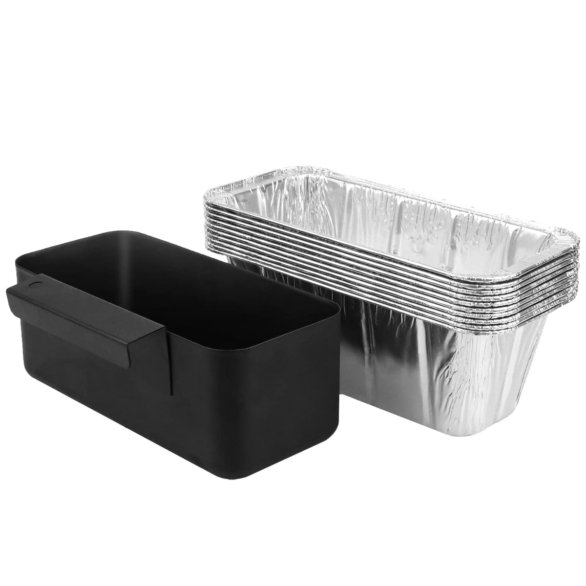 GARNETIN grease catcher under Blackstone griddle keeps the area clean.