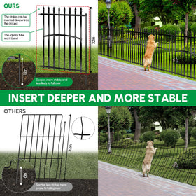Garovee decorative border for garden paths and patios